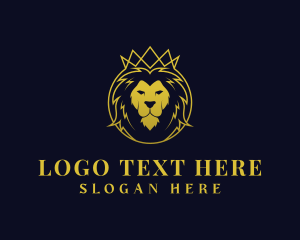 Lion Luxury Crown logo