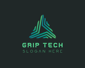 Triangle Tech Company logo design