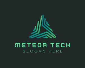 Triangle Tech Company logo design