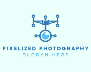 Drone Photography Technology logo design