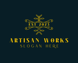 Needle Artisan Knitting logo design