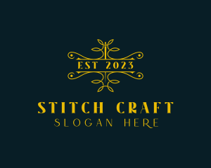 Needle Artisan Knitting logo design