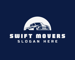 Pickup Truck Transportation  logo