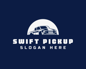 Pickup Truck Transportation  logo