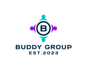 People Group Management logo design