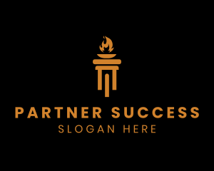 Fire Pillar Torch logo