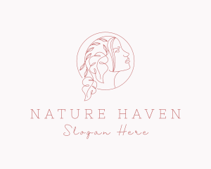 Nature Woman Skincare logo design