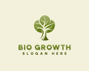 Tree Planting Growth logo design