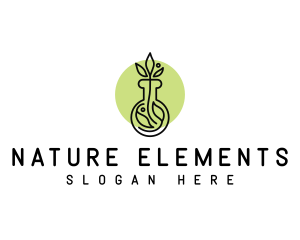 Natural Leaf Potion logo design