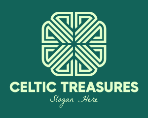 Intricate Celtic Pattern logo design