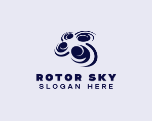 Drone Aerial Surveillance  logo design