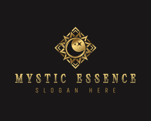 Mystic Moon Sun logo design