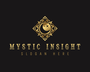 Mystic Moon Sun logo design