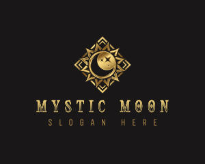 Mystic Moon Sun logo design