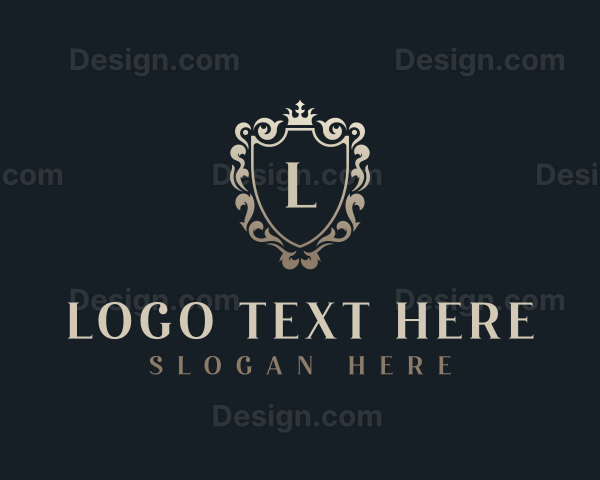 Upscale Royal Shield Logo