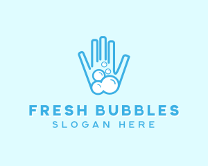Bubble Soap Hand Sanitizer logo