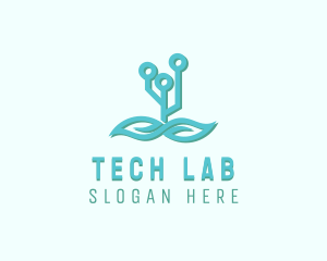 Biotech Science Leaf logo