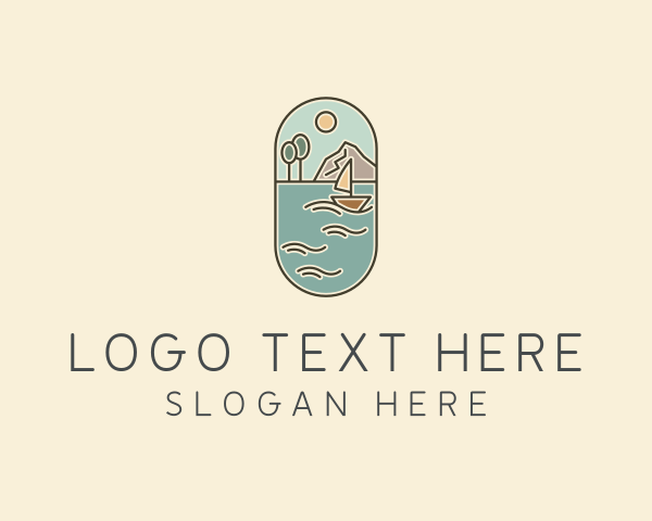 Fishing Boat logo example 3