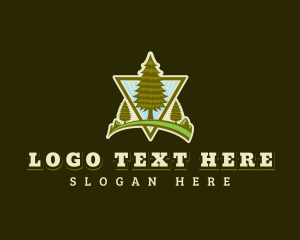 Tree Forest Woods Logo