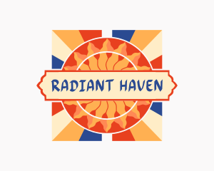 Decorative Sun Ray logo