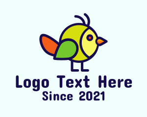 Multicolor Baby Bird  logo