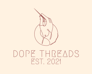 Needle Thread Tailoring Shop logo design