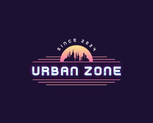 Urban City Skyline logo design