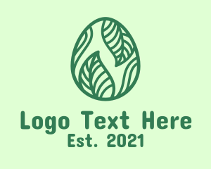 Green Herbal Egg logo