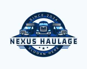 Logistics Truck Movers logo design