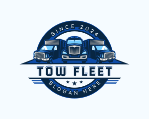 Logistics Truck Movers logo design