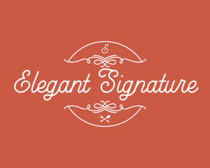 Elegant Restaurant Dining logo design