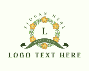 Floral Wreath Decor logo