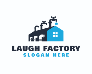 Faucet Pipes Factory logo design