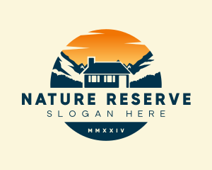 Cabin House Nature logo design