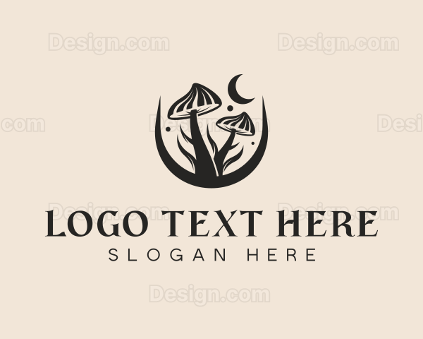 Mushroom Fungus Dispensary Logo