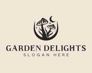 Mushroom Fungus Dispensary logo design