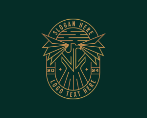 Royalty Wings Eagle logo