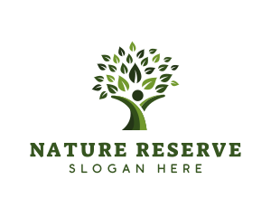 Human Nature Plant logo design