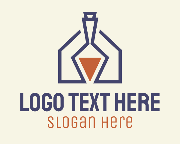 Liquor Bottle Home logo