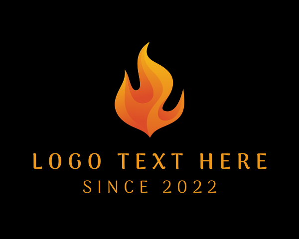 Campfire logo example 1