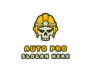 Gaming Skull Helmet  logo