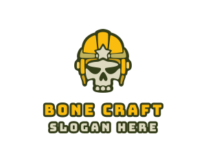 Gaming Skull Helmet  logo