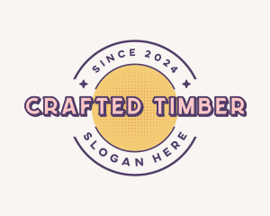 Cute Retro Boutique logo design