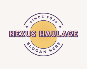 Cute Retro Boutique logo design