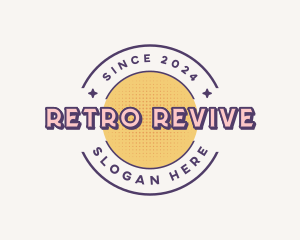 Cute Retro Boutique logo design