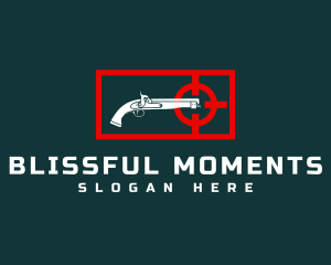 Firearm Target Gun Shooting logo