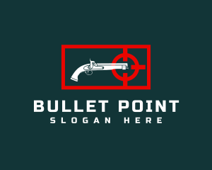 Firearm Target Gun Shooting logo