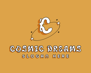 Cosmic Retro Studio logo design