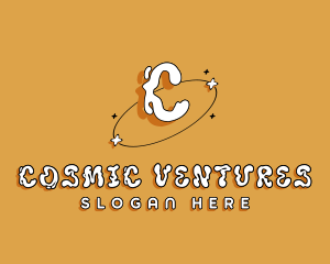 Cosmic Retro Studio logo design