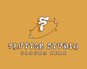 Cosmic Retro Studio logo design